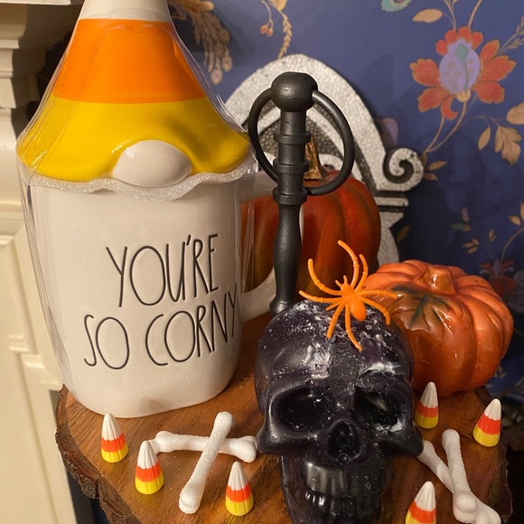 Rae Dunn Halloween "You're so Corny" figural mug great for Tiered Tray - Picture 4 of 7